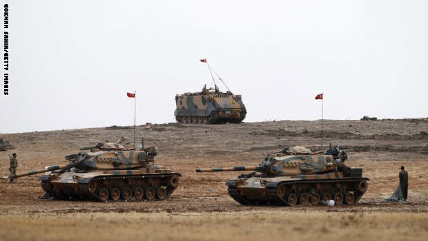 Syrian Kurds Battle IS To Retain Control Of Kobani