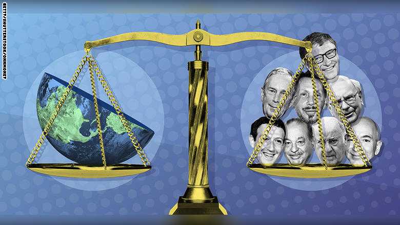 تعرّف على أغنى 8 أشخاص في العالم والذيين تعادل ثروتهم ما يملكه نصف سكان الأرض