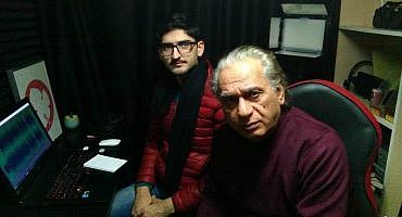 عبد المعين عبد المجيد أثناء العمل على الحلقات الجديدة