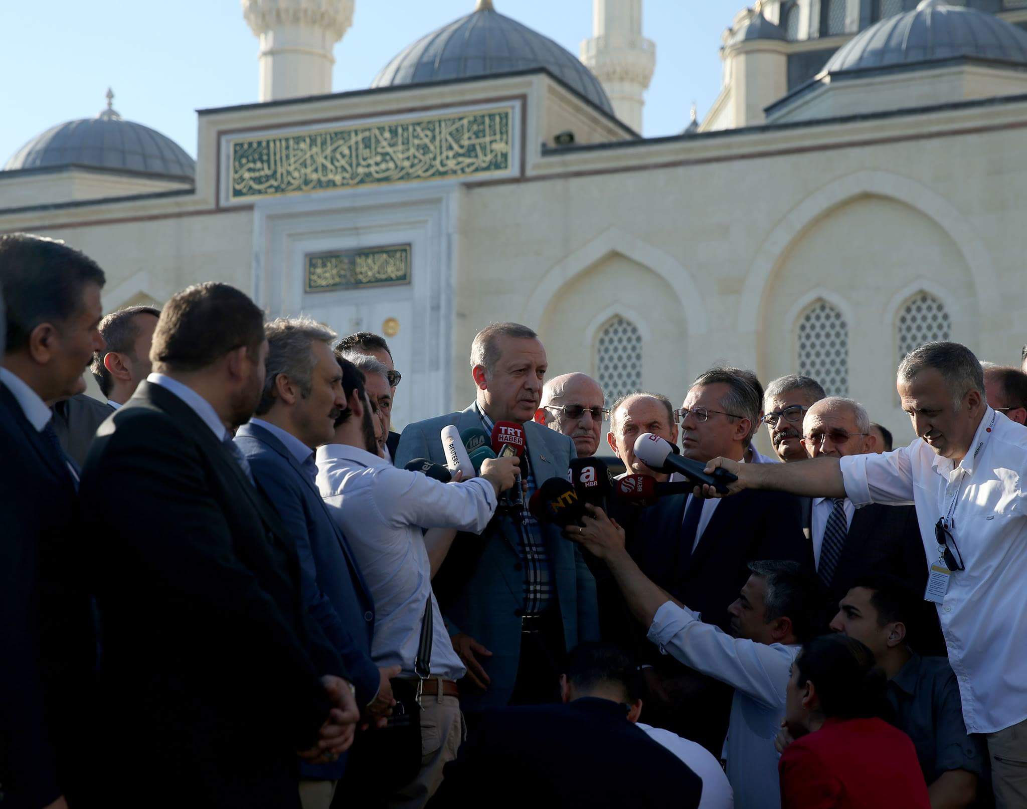 #أردوغان: الدعوة لإغلاق القاعدة التركية في #قطر تمثل عدم احترام لتركيا