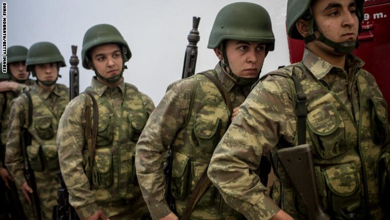 Turkish Military Demonstrate New Syrian Border Measures