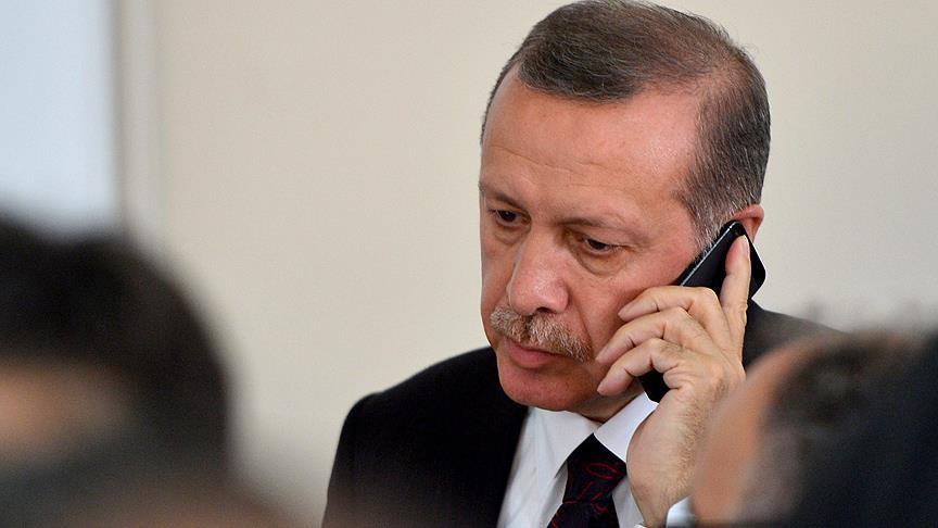 عاجل: أردوغان يُعزي نظيره الجزائري عبد العزيز بوتفليقة في ضحايا سقوط الطائرة العسكرية