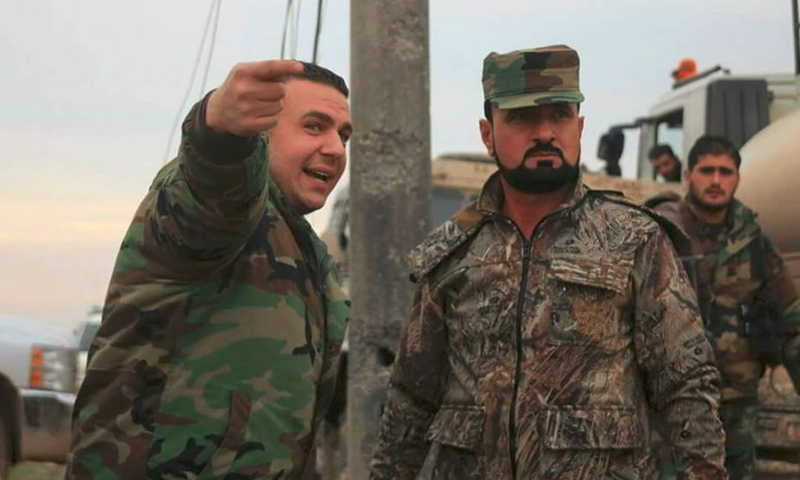 شاهد لحظة اعطاء سهيل الحسن الأوامر لبدء الهجوم الشامل على دوما والتي راح ضيحتها العشرات من المدنيين حتى الآن