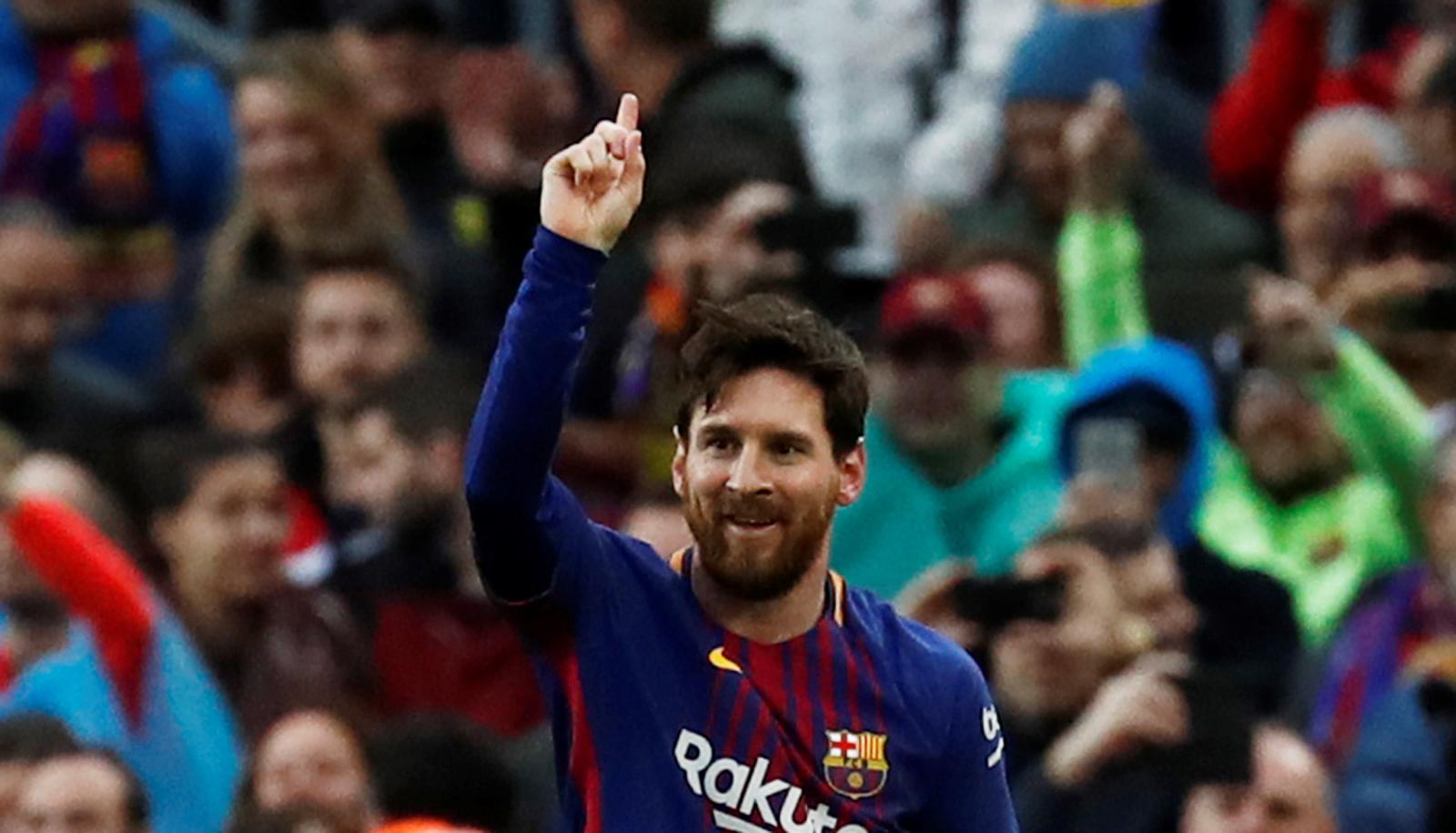 الهدف 600 لميسي يوسع صدارة يوسع صدارة برشلونة أمام اتليتيكو مدريد