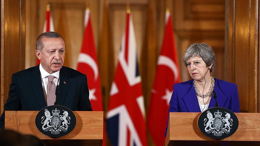 ماي تهنئ أردوغان لفوزه في الانتخابات
