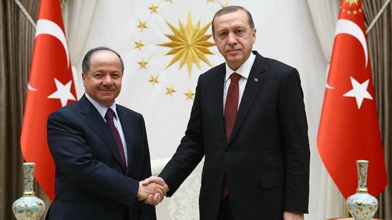 أردوغان وبارزاني