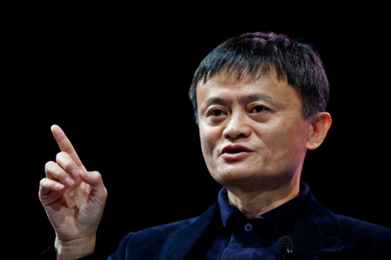 Jack Ma, Executive Chairman of Alibaba Group, speaks at the WSJD Live conference in Laguna Beach