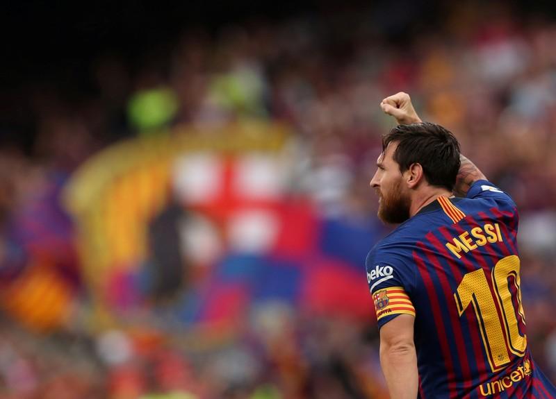 برشلونة يكتسح ويسكا الوافد الجديد إلى الدرجة الأولى بثمانية أهداف