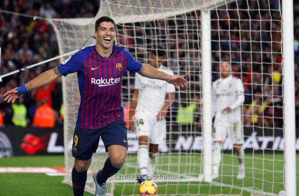 عاجل: برشلونة يرتكب مجزرة كروية بحق الملكي 5×1 وسواريز يسجل هاتريك