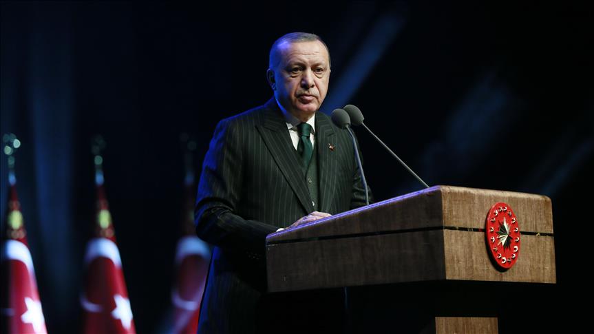 أردوغان يهنئ العناصر الأمنية بقدوم العام الجديد