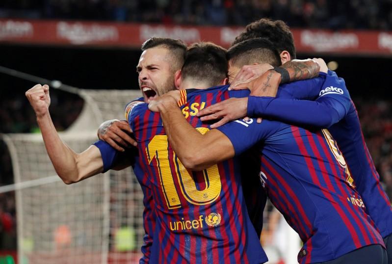 برشلونة يسحق أشبيلية  في عودة رائعة في كأس إسبانيا