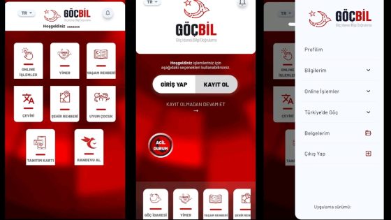 تطبيق GöçBil، احصل على كل ما تحتاجه للعيش في تركيا بسهولة