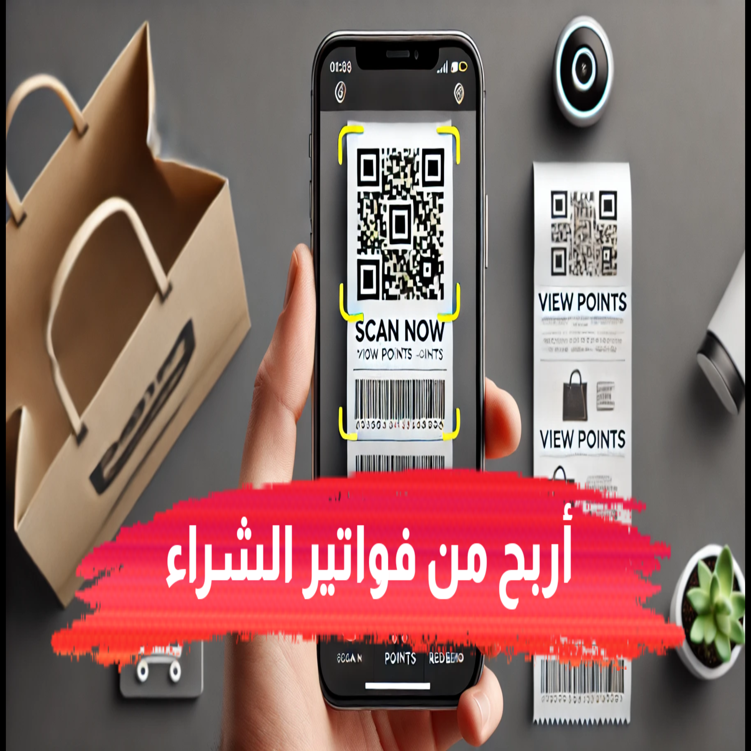 تطبيق جمع النقاط من الفواتير “Qumpara” (فيديو)