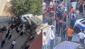 فيديو يوثّق لحظات التوتر في إسنيورت.. مقاومة واشتباك مع الشرطة (فيديو)