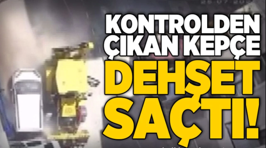 في ثوانٍ… حفارة تهبط من منحدر وتكاد تُحدث كارثة في كوجالي! (فيديو)