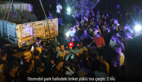 لم يكن هناك وقت للهروب.. حادث مرعب خلف شاحنة متوقفة (فيديو صادم!)