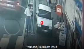 لحظات جنونية في نيفشيهير.. سائق يخترق الاتجاهات ويمشي فوق الأرصفة! (فيديو)