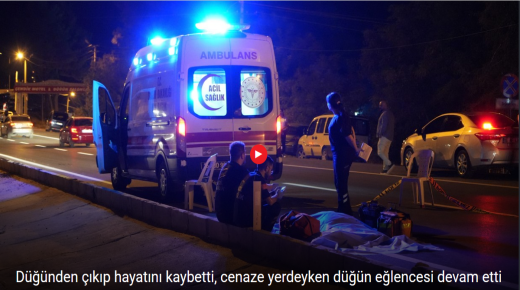 احتفال مستمر وجثة على الطريق… مأساة زفاف في ولاية بوردور! (فيديو)