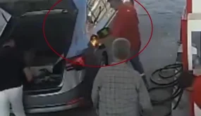 كاد يتحول لانفجار مدمر.. حريق خطير بمحطة وقود في ديار بكر (فيديو)