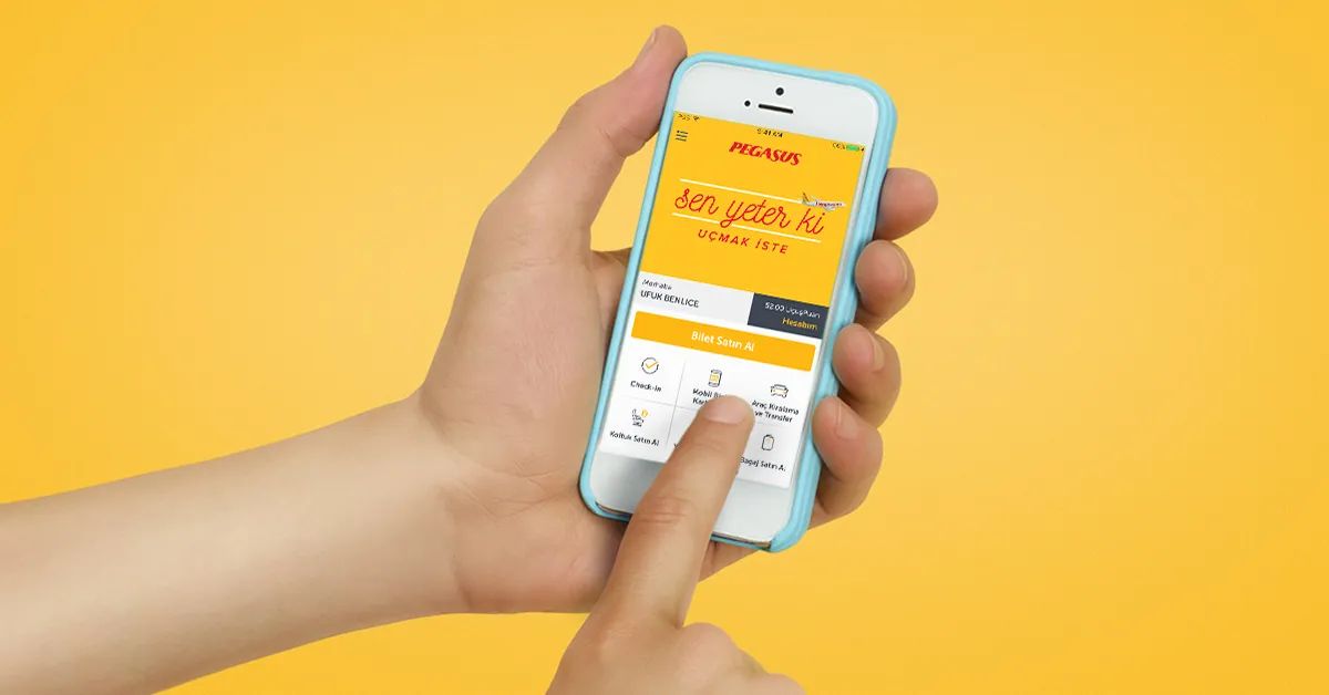 تطبيق “Pegasus Airlines” تجربة سفر رقمية متكاملة
