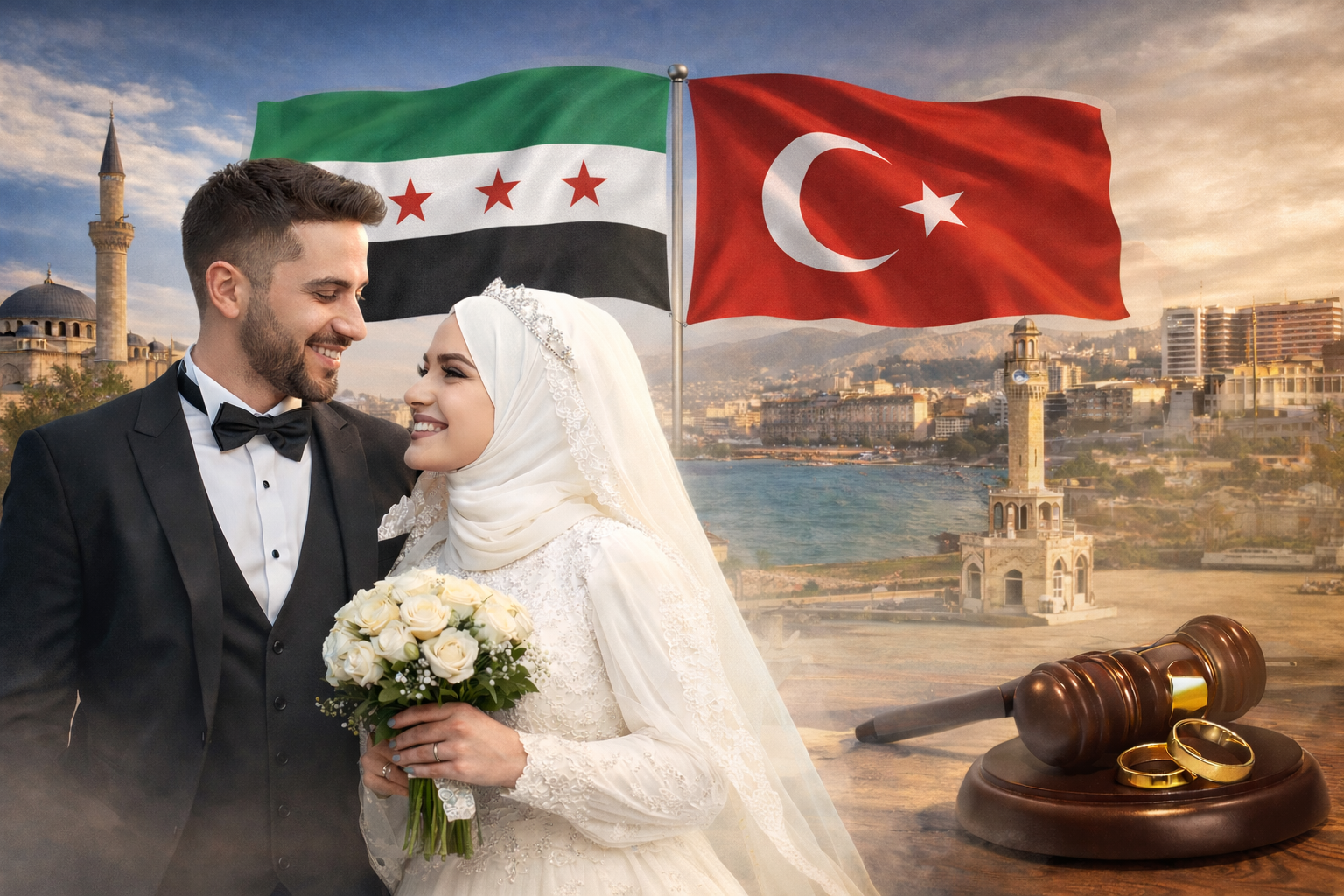 السوريون يتصدرون زواج الأجانب في تركيا 2025.. غازي عنتاب الأولى في الزواج وإزمير في الطلاق