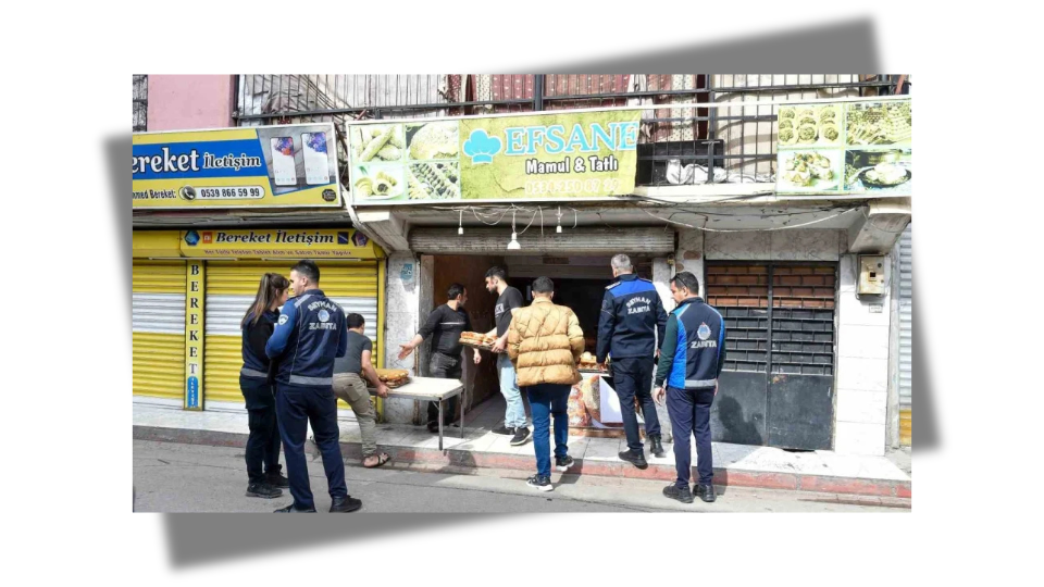 مشاهد مقززة داخل فرن في أضنة تنتهي بإغلاقه بالشمع الأحمر (شاهد)