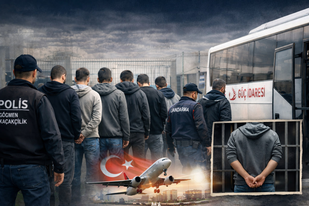 توقيف 7 سوريين في هاتاي وقرار بترحيلهم إلى سوريا!