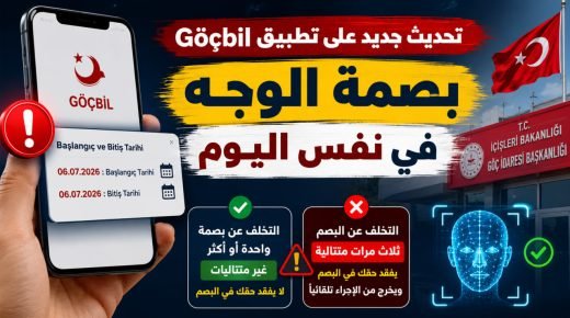 إجراء إلزامي جديد بشأن البصمة للسوريين في تركيا