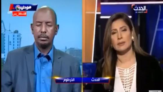 ضيف سوداني ينام على الهواء مباشرة .. فيديو حقق مشاهدات عالية