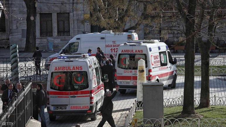 عاجل: قتلى وجرحى بانفجار استهدف حافلة للجيش التركي