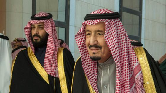 الملك سلمان وولي العهد محمد بن سلمان