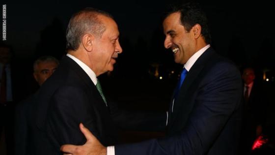 أمير قطر والرئيس أردوغان