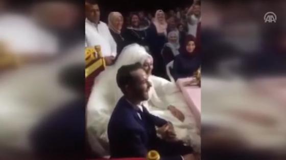 زفاف تركي كاد أن يبطل تمامًا بسبب خطأ لفظي من العروس! (فيديو)