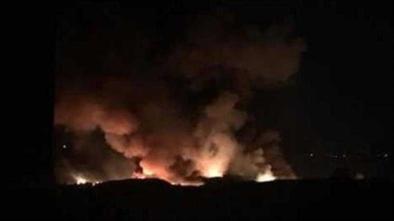 قصف إسرائيل لمطار المزة العسكري … والرد السوري