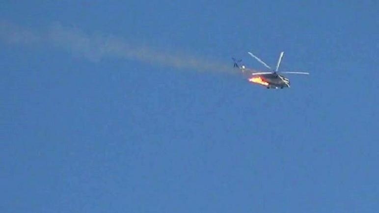 عاجل: المعارضة السورية المسلحة تعلن إسقاط طائرة مروحية لقوات النظام