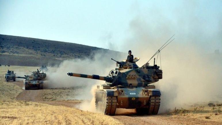 الجيش التركي يعلن ضبط 8686 قنبلة يدوية و5204 ألغام في إطار “درع الفرات”