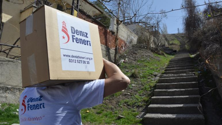 رابط جمعية Deniz Feneri (منارة البحر) للتقديم على مساعدات غذائية ومالية وسكنية في تركيا