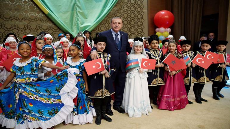 أردوغان: تركيا تسعى لبناء مستقبل ينعم بالسلام والأمن لأطفالها