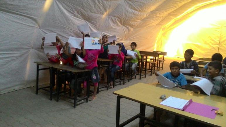 مدرّسوا مخيم أضنة يناشدون منظمة اليونسيف في تركيا