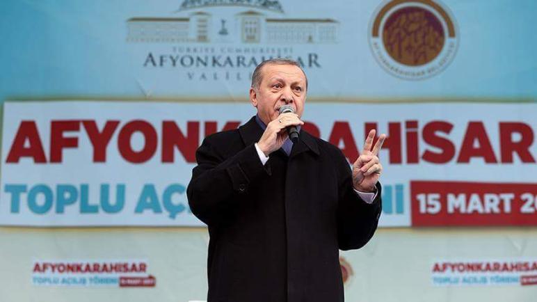 أردوغان: روح الفاشية متفشية في شوارع أوروبا
