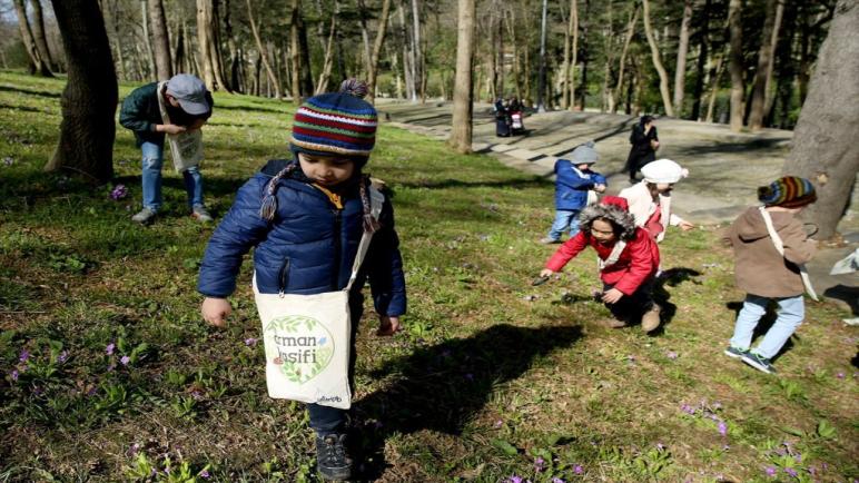 مؤسسة اسطرلاب التركية تتيح رحلات كشافة للأطفال لاستكشاف الغابات