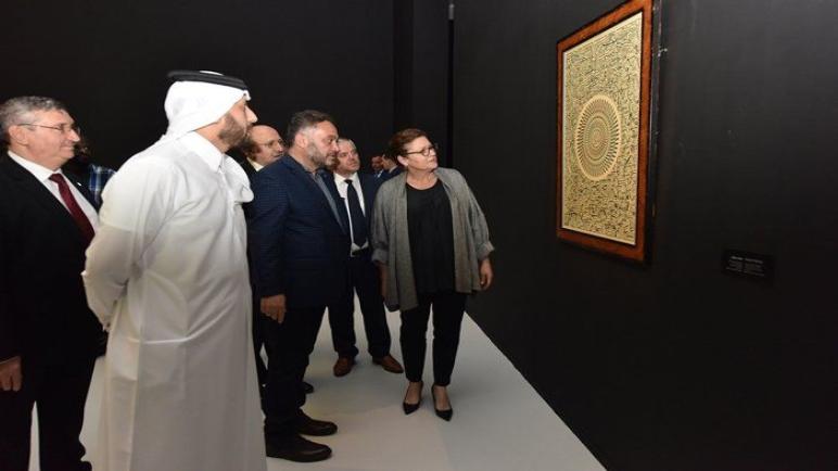 برعاية تركية … افتتاح معرض “المسابح والخط المعاصر” في قطر
