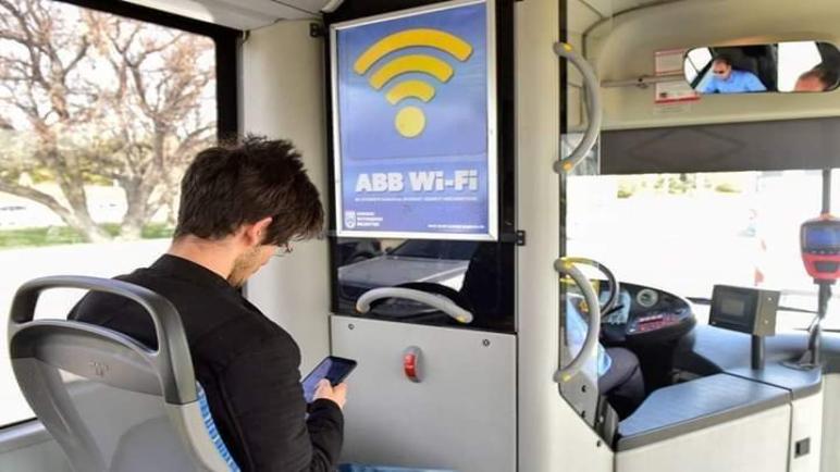 انترنت مجاني في حافلات النقل العامة في أنقرة