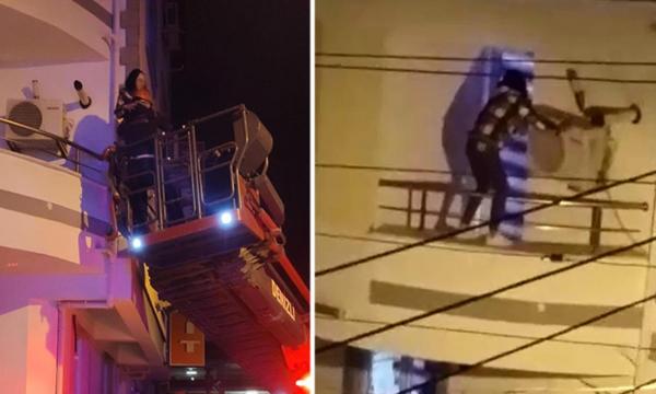 تركيا: امرأة تخرج للشرفة بعد منتصف الليل وتصرخ “سيقـ.ـ *تلونني” وعندما تدخلت الشرطة كانت المفاجأة..!!