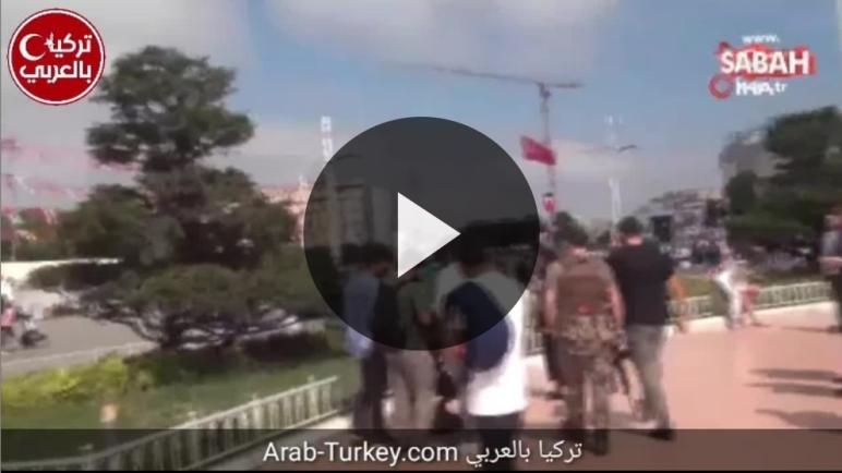تركيا: سائح صيني يقوم باطلاق طيارة درون وسط إسطنبول (فيديو)