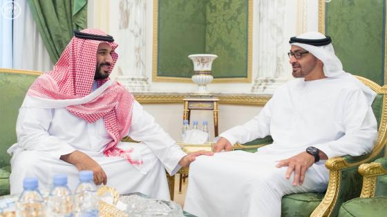 محمد بن زايد و محمد بن سلمان