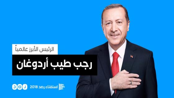 الرئيس التركي رجب طيب أردوغان .. الرئيس الأبرز عالمياً (شاهد بقية الأسماء)