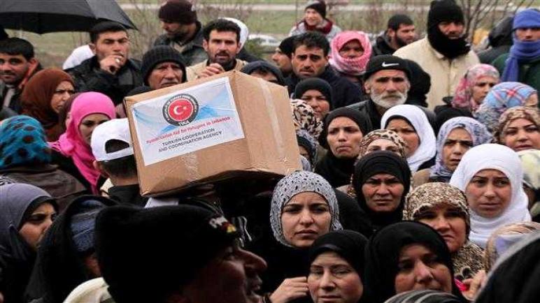 المساعدات التركية للاجئين السوريين بلغت 25 مليار دولار خلال 7 أعوام