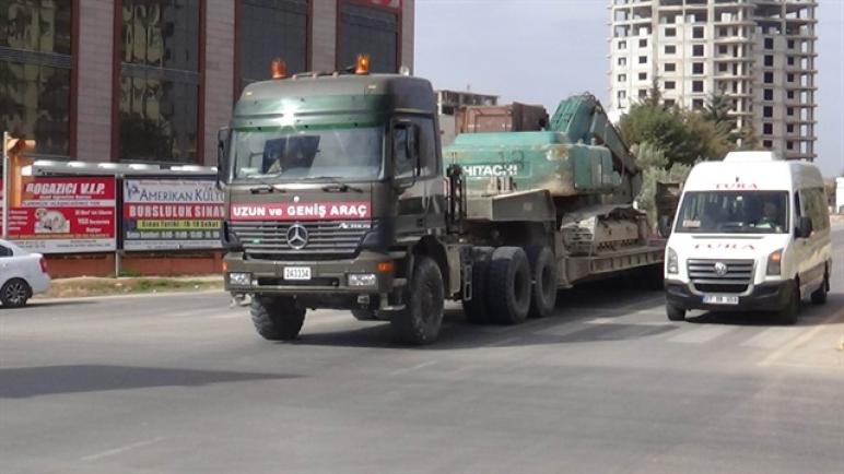 الجيش التركي يرسل تعزيزات ومعدات ثقيلة إلى مدينة الباب السورية