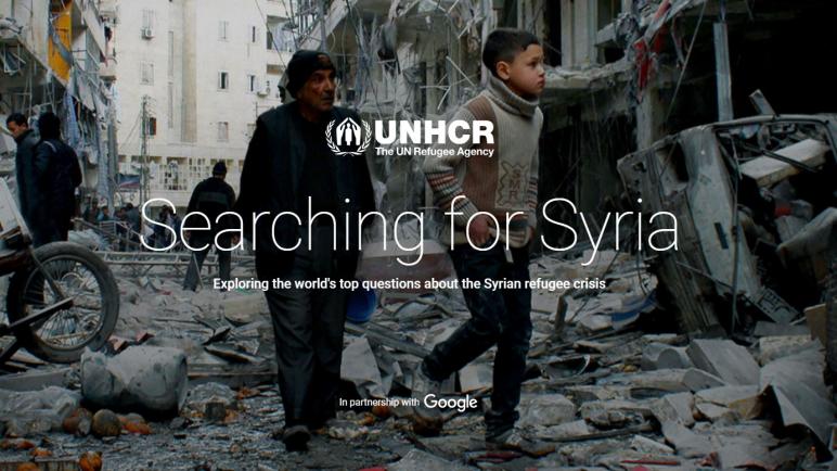 جوجل تطلق موقع تفاعلي خاص باللاجئين السوريين